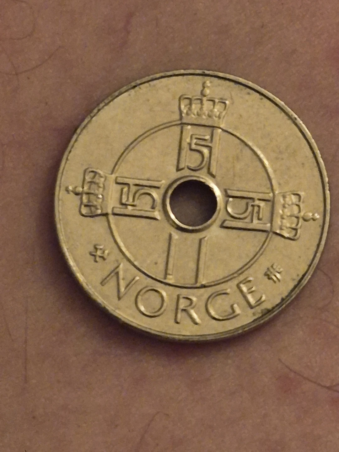 1 Krone Coin - Norway 1998 - photo 2
