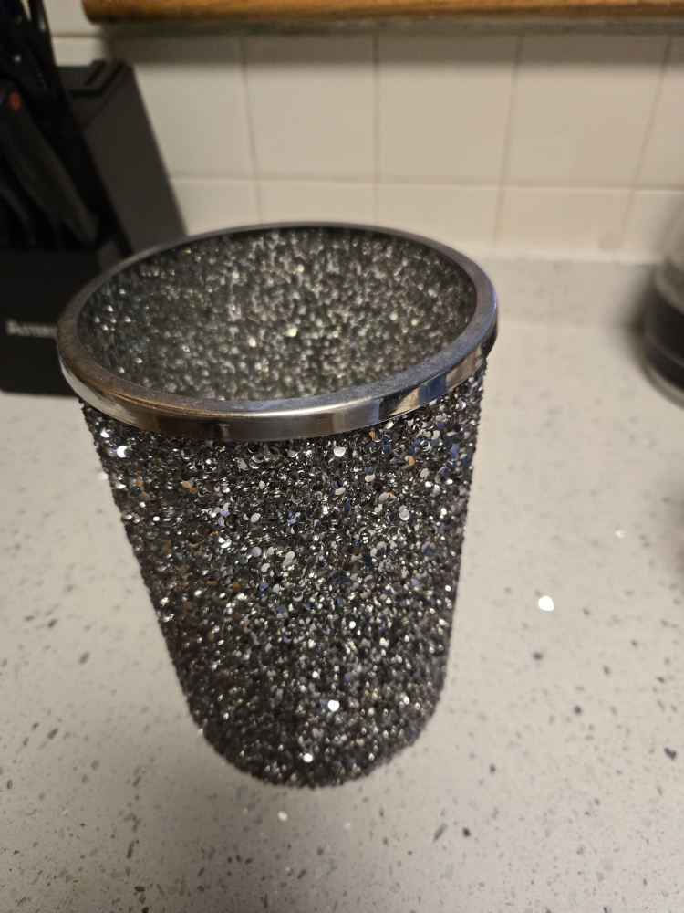 Sparkly Crystal Beaded Tumbler Holder