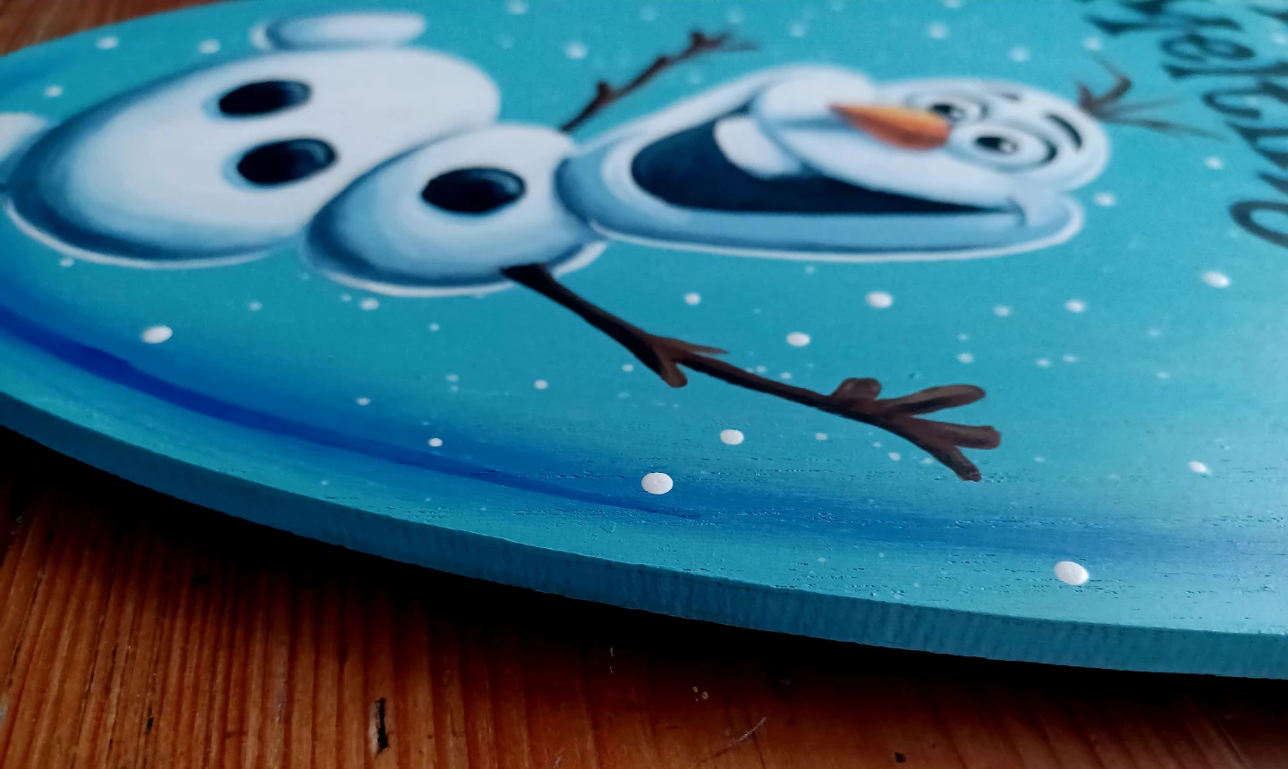 FROZEN OLOF Teacher Sign - photo 4