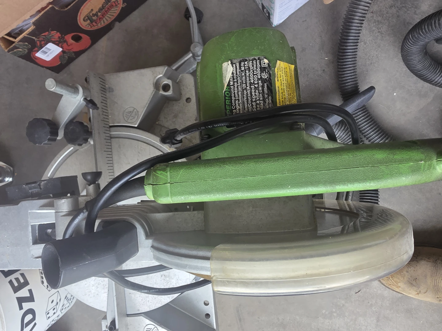 Superior Power Tools Compound Miter Saw - photo 2