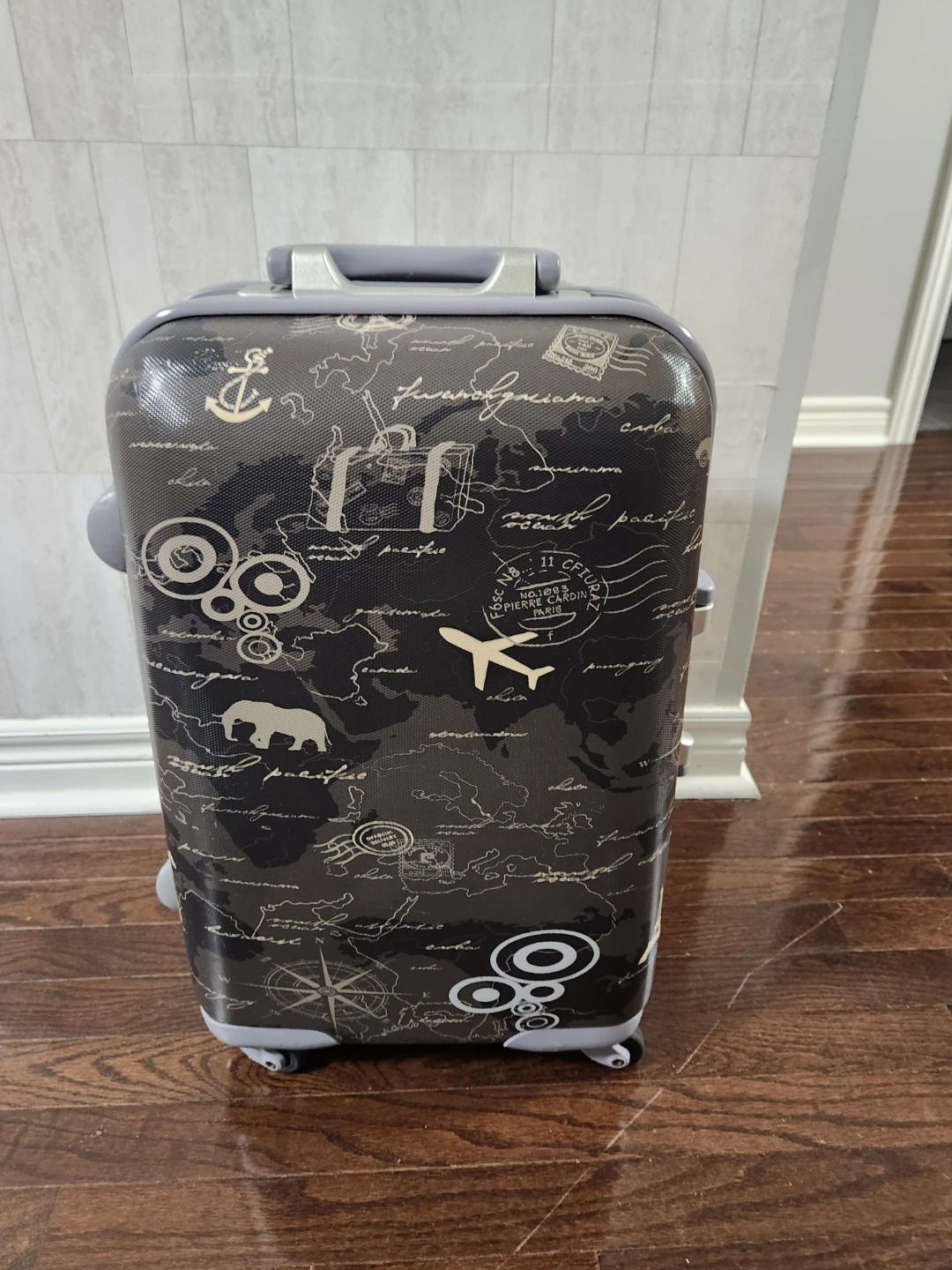Pierre Cardin Hardside Carry-On Suitcase