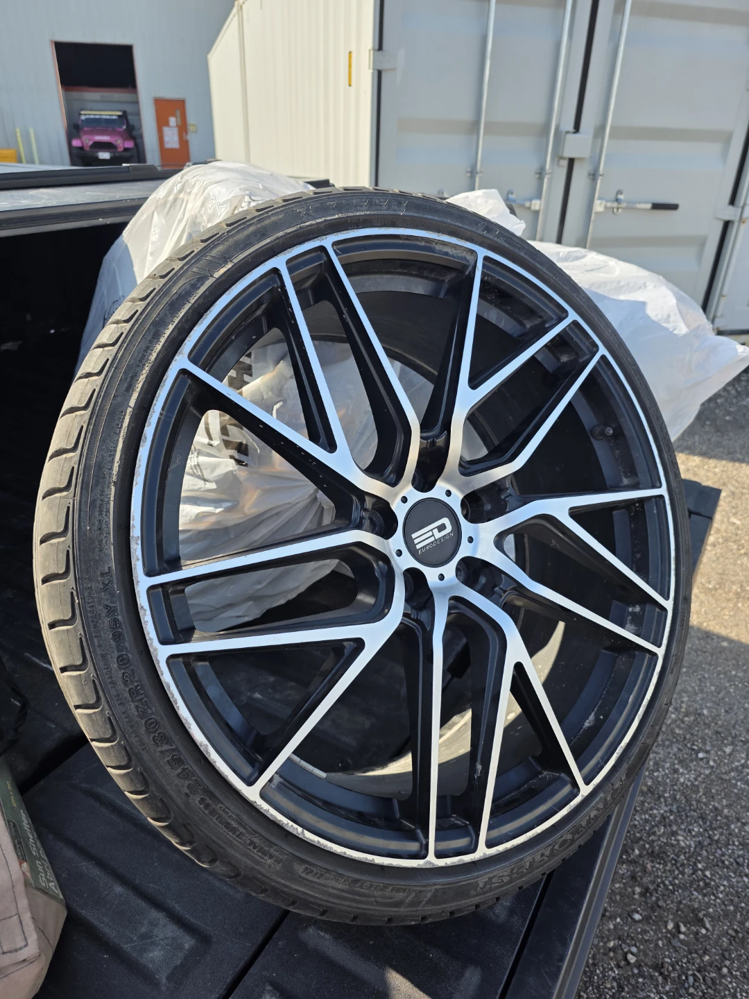 245/30ZR20 95Y XL Tires on euro wheels