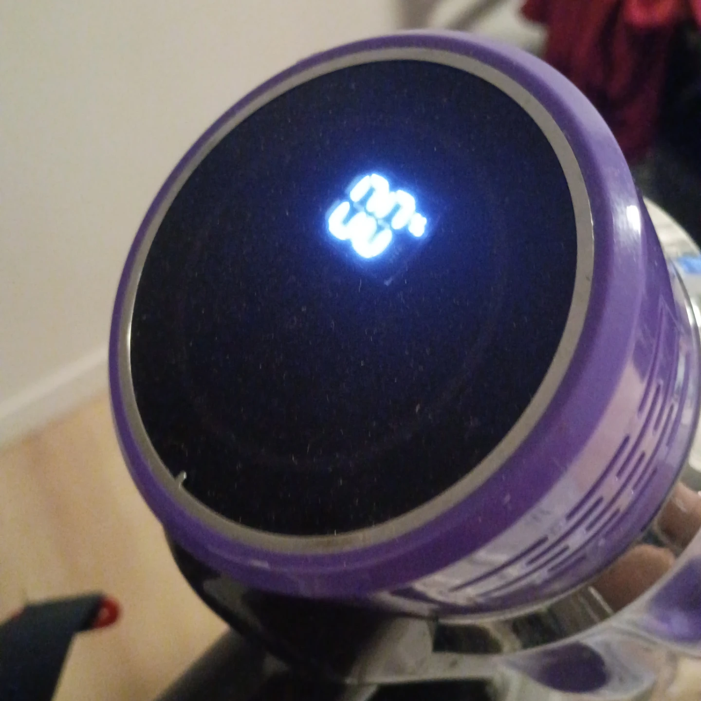 Purple Cordless Stick Vacuum