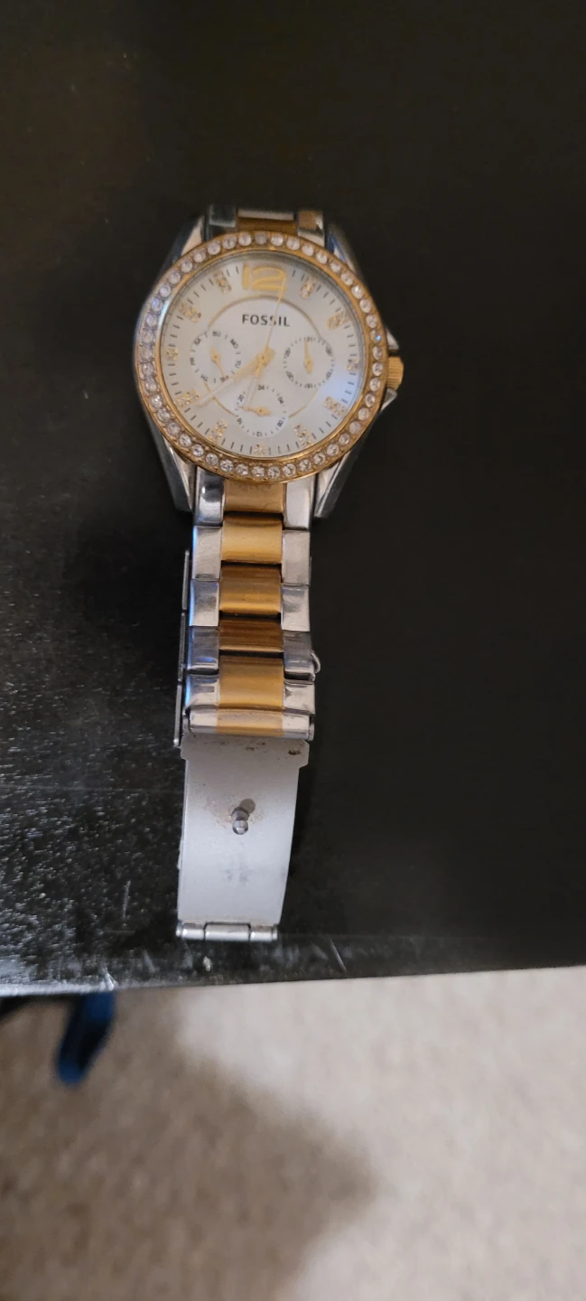 Fossil Women's Watch - Two-Tone with Rhinestones - photo 2