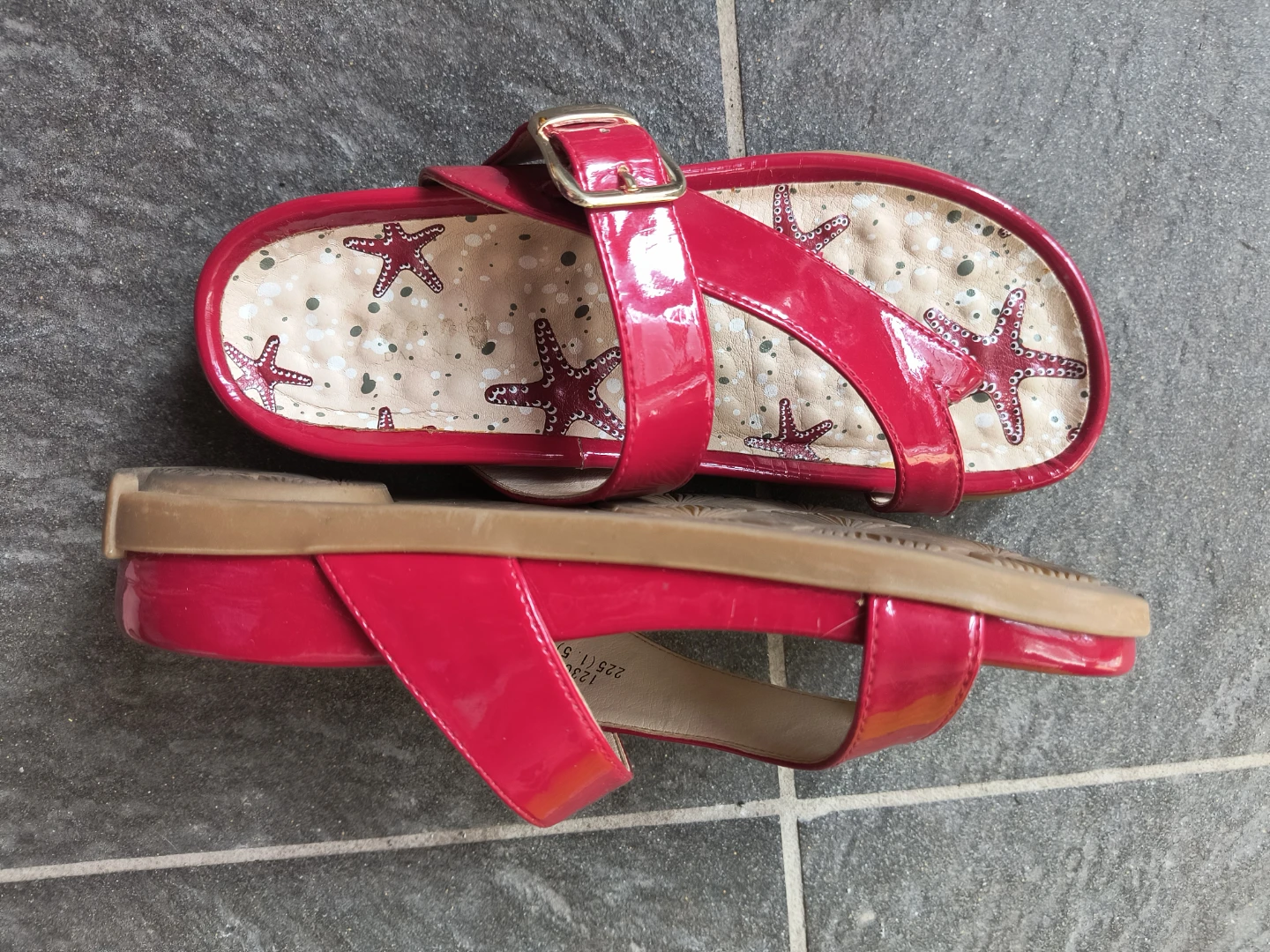 Red Starfish Sandals - photo 3