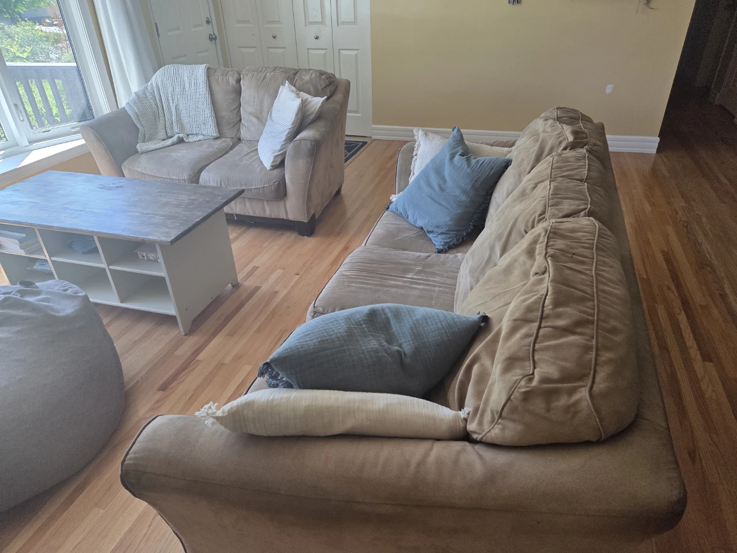 Tan Sofa and Loveseat Set - photo 3