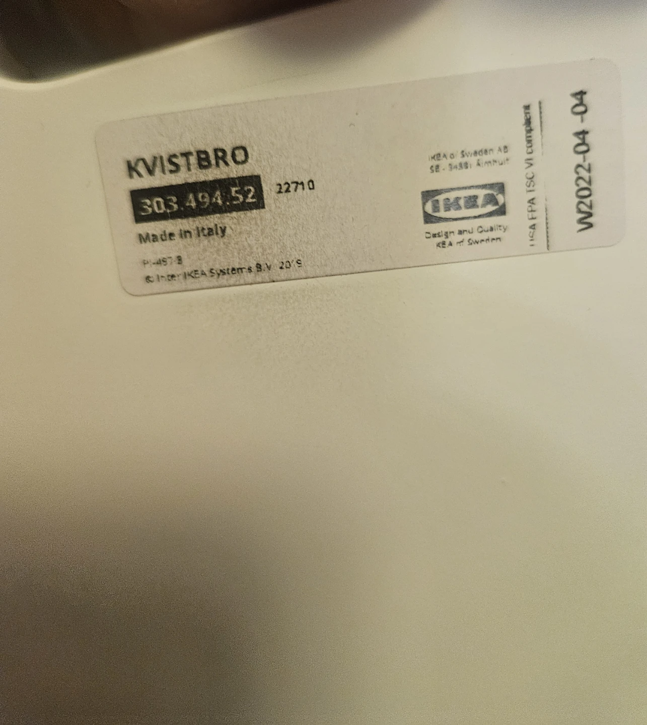 IKEA Kvistbro Side Table/Basket - photo 3