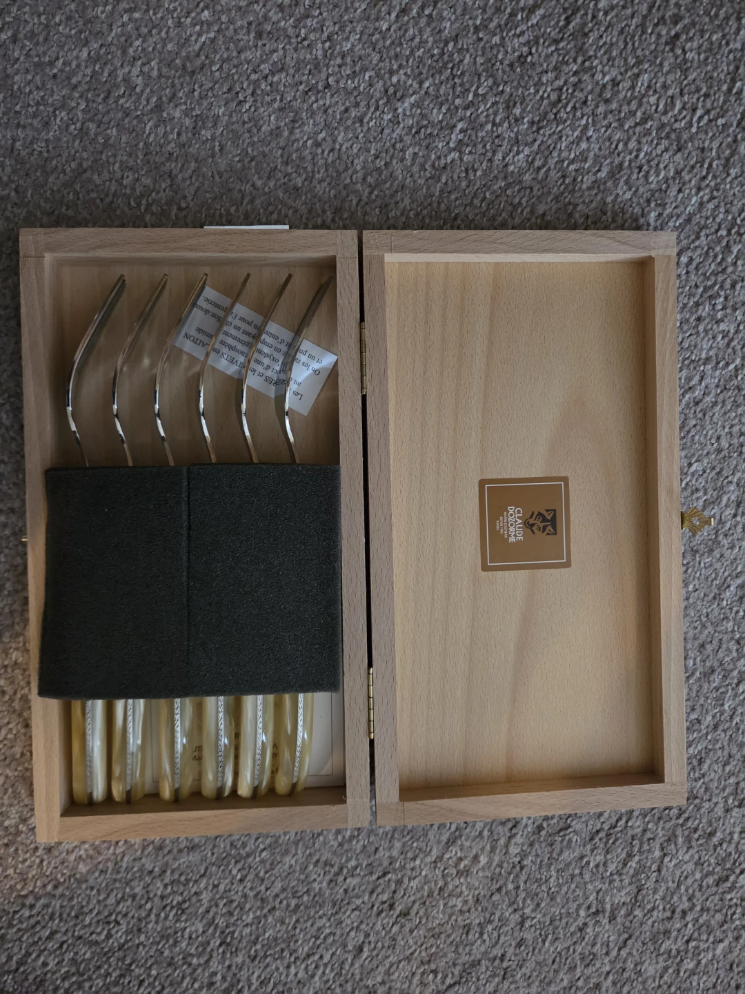 ⚽️Claude Dozorme Laguiole Steak Knives Set - photo 2