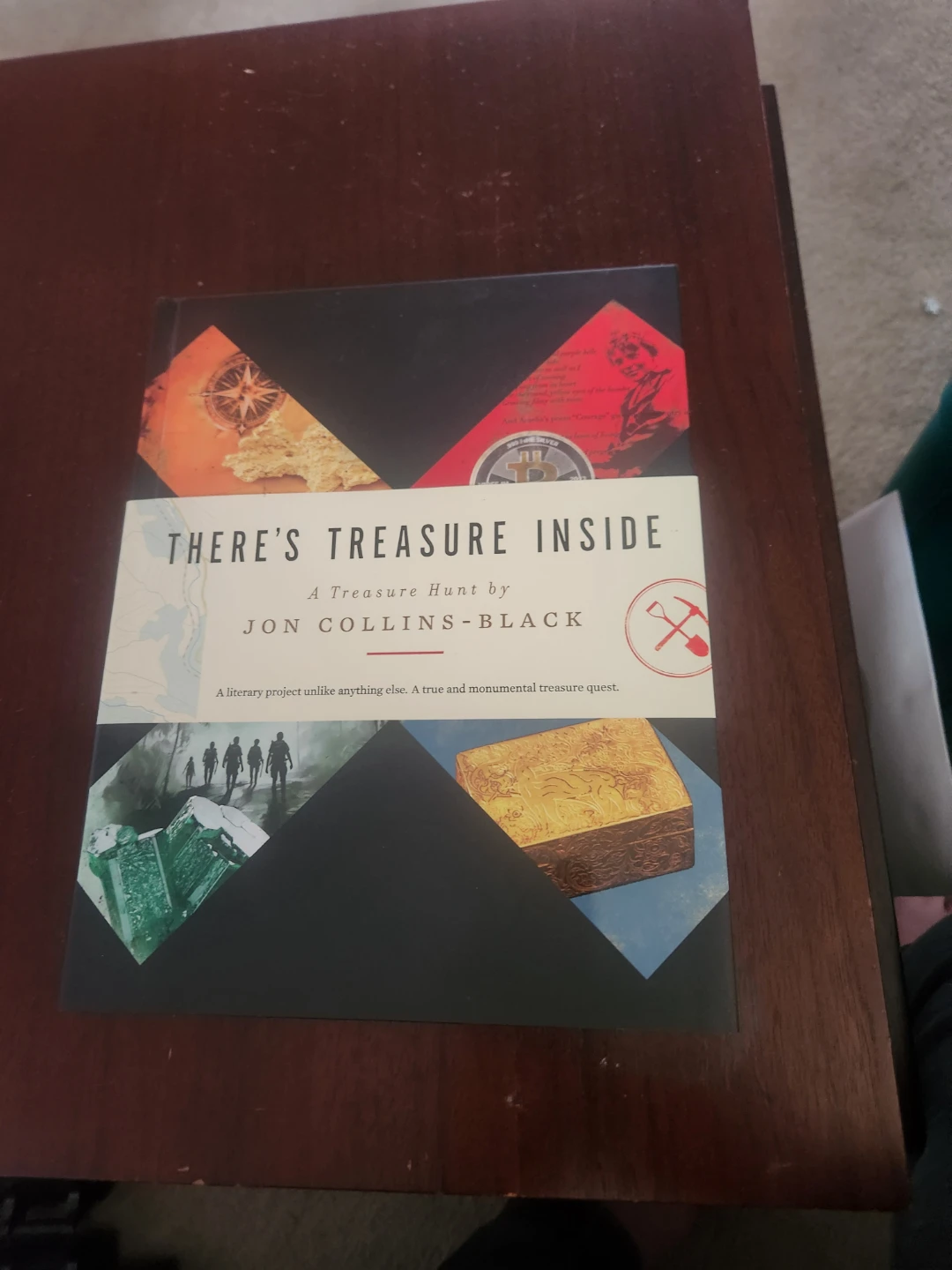 There's Treasure Inside by Jon Collins-Black Book