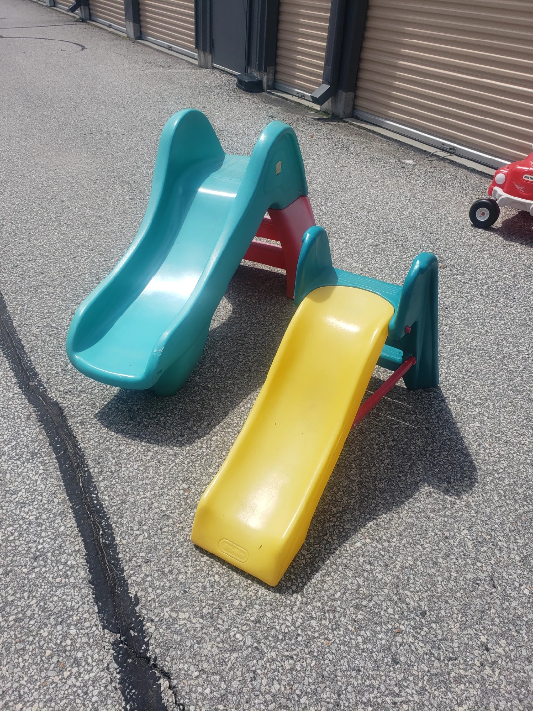 Little Tikes slides