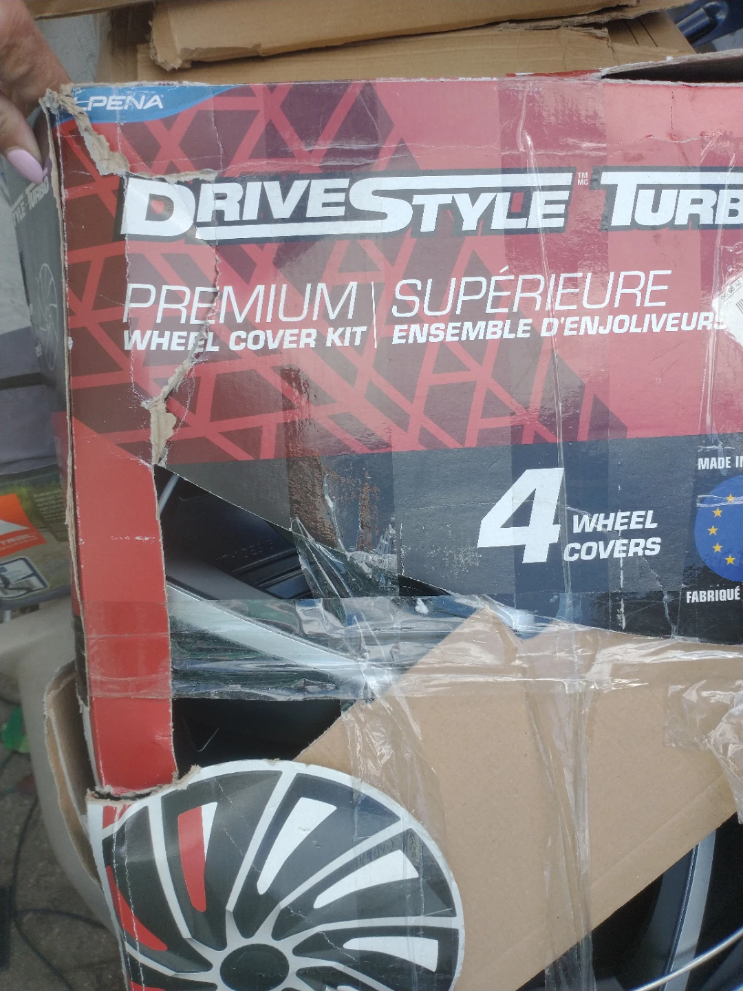 DriveStyle Turbo Premium Wheel Cover Kit
