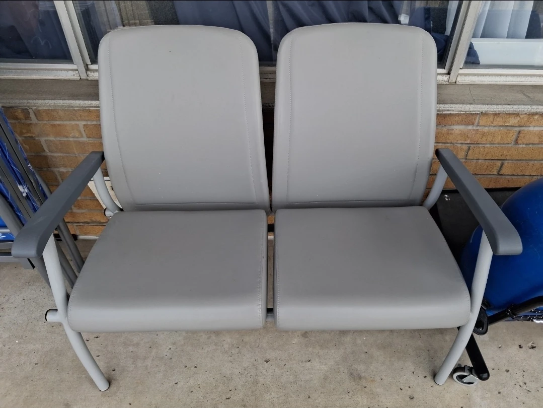 Professional 2-Seater Waiting Area Bench - photo 3