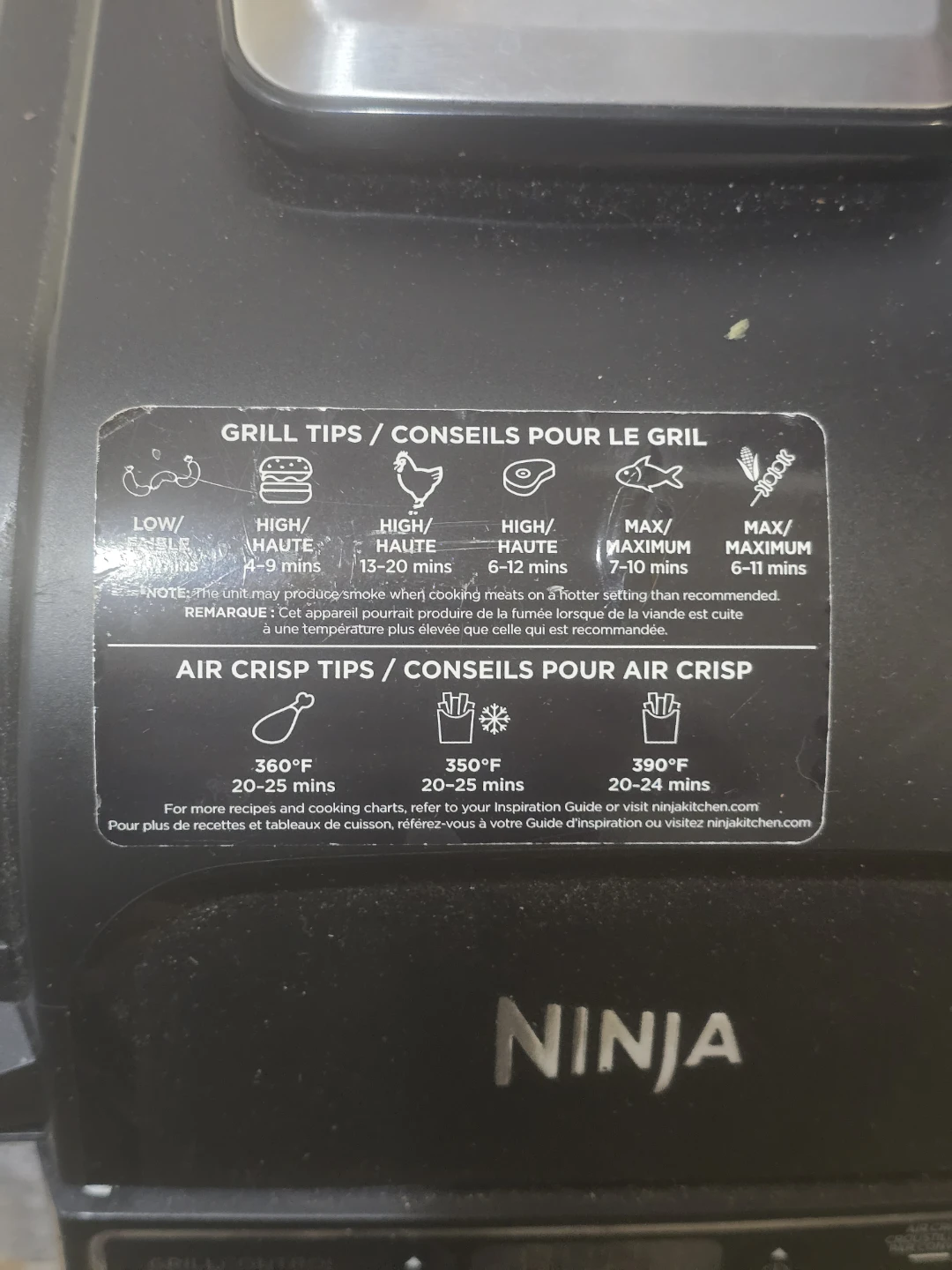 Ninja Air Fryer and Grill