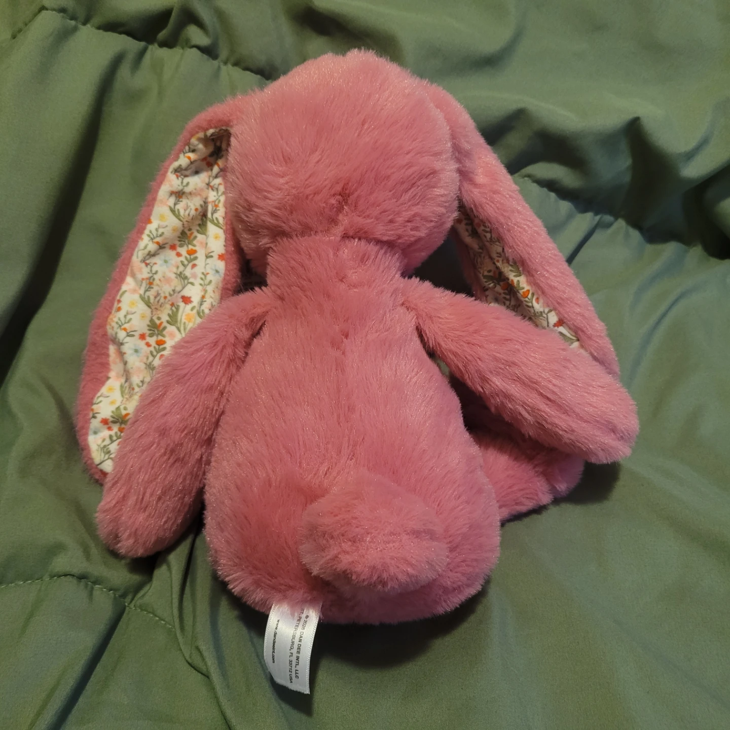 BNWT Dan Dee Super soft Plush Pink Bunny - photo 2
