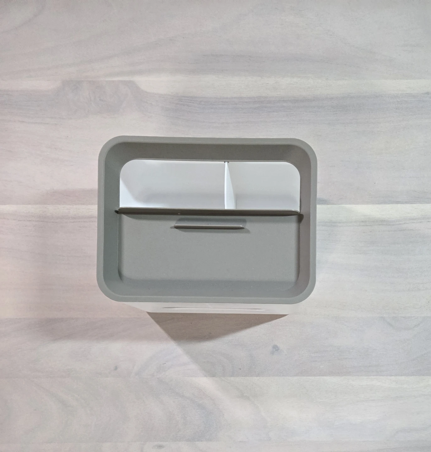 Divided Storage Container with Lid and Kleenex holder - photo 2