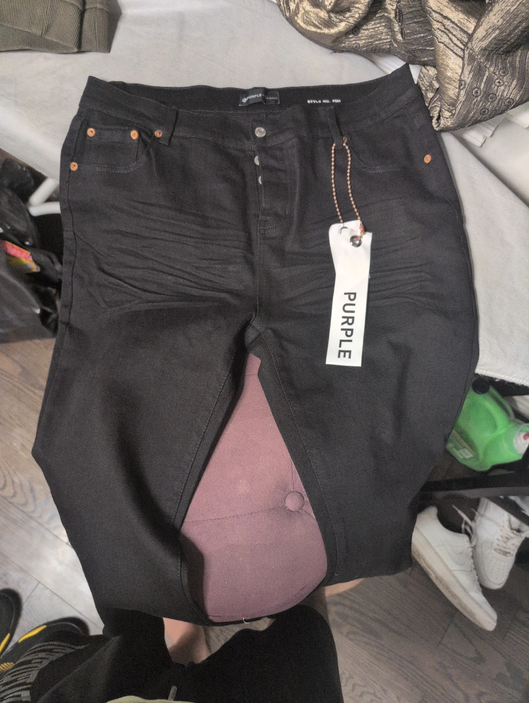 Purple Brand Black Denim Jeans