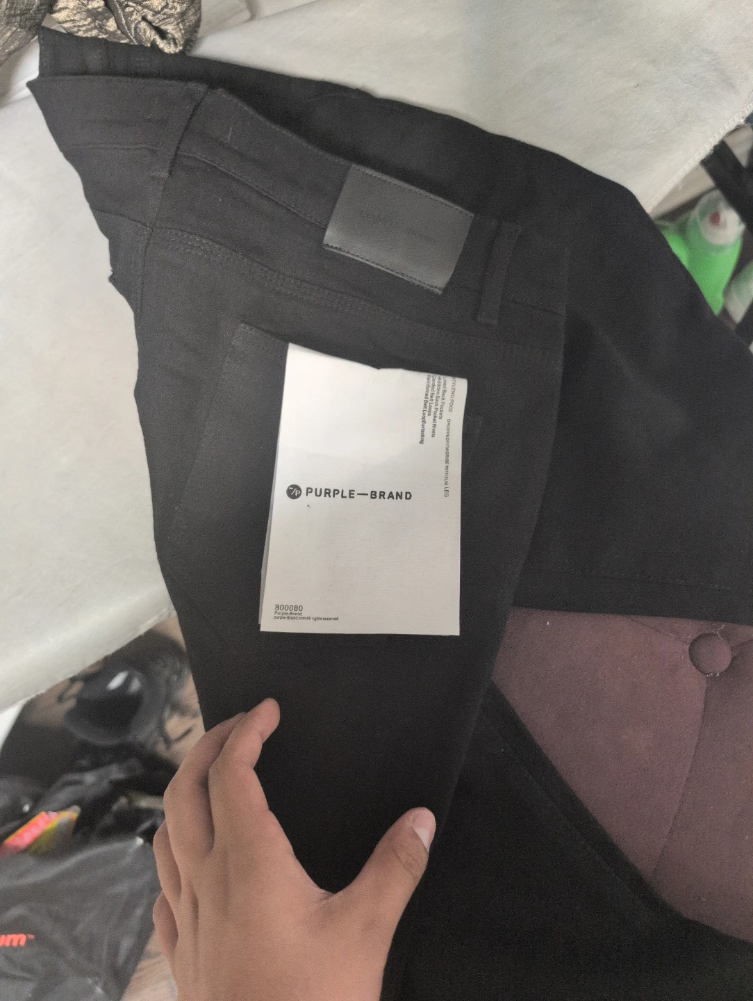 Purple Brand Black Denim Jeans - photo 2