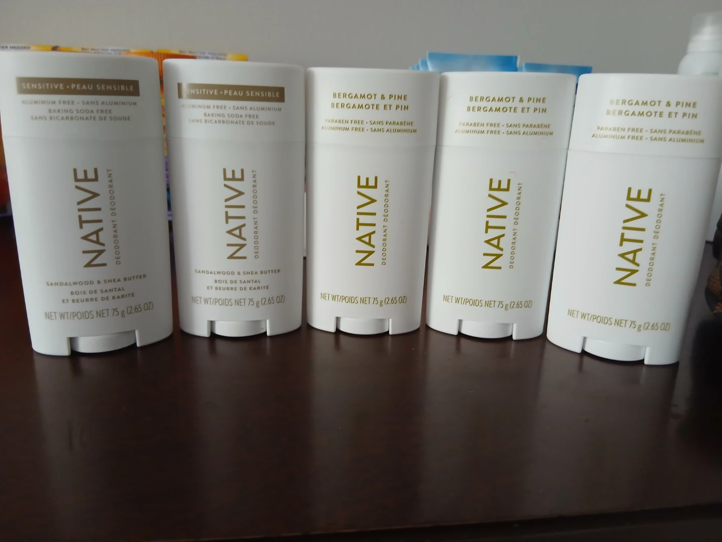 ⚽️Native Deodorant - Sandalwood & Shea Butter / Bergamot & Pine