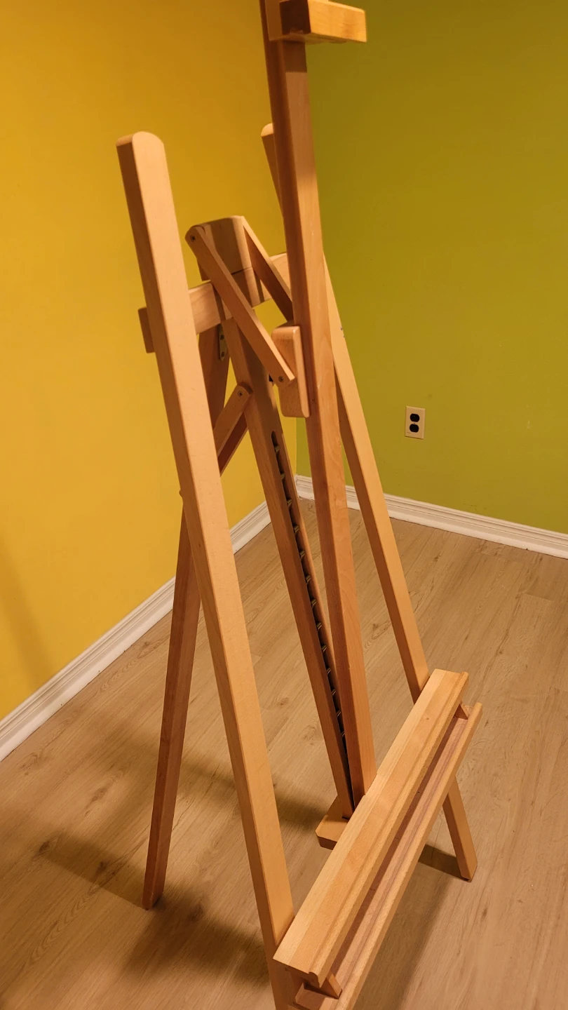 Artist's Loft Wooden Easel and 48" x 60" Canvas - photo 2