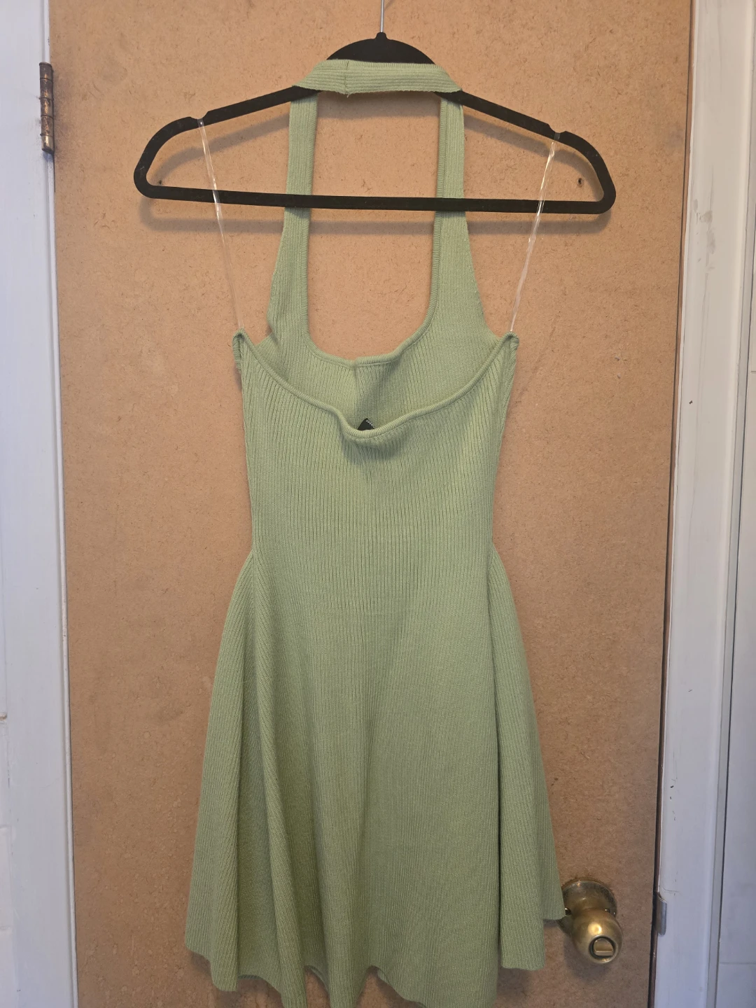 Green Halterneck Mini Dress - photo 2