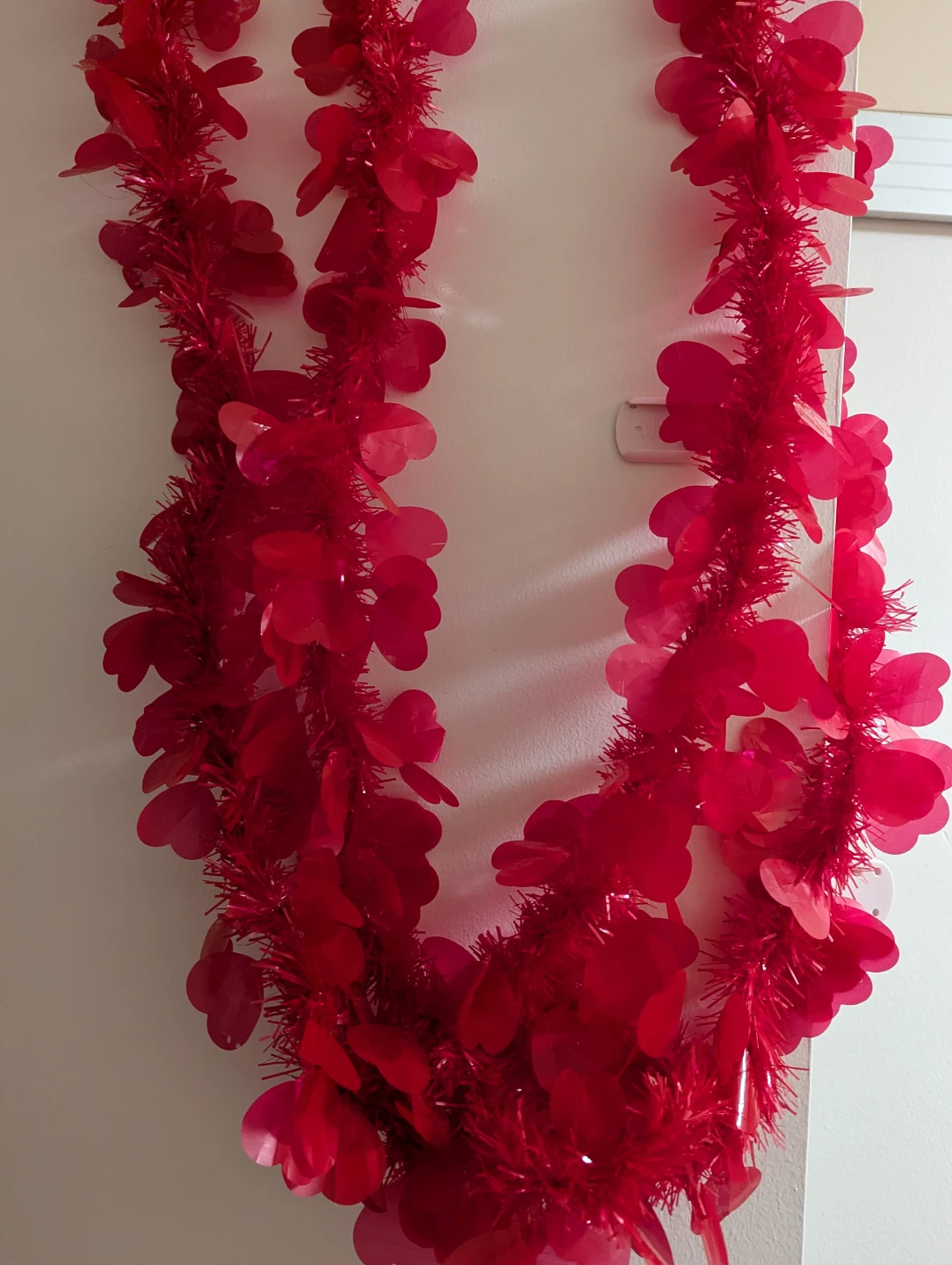 Red Heart Garland