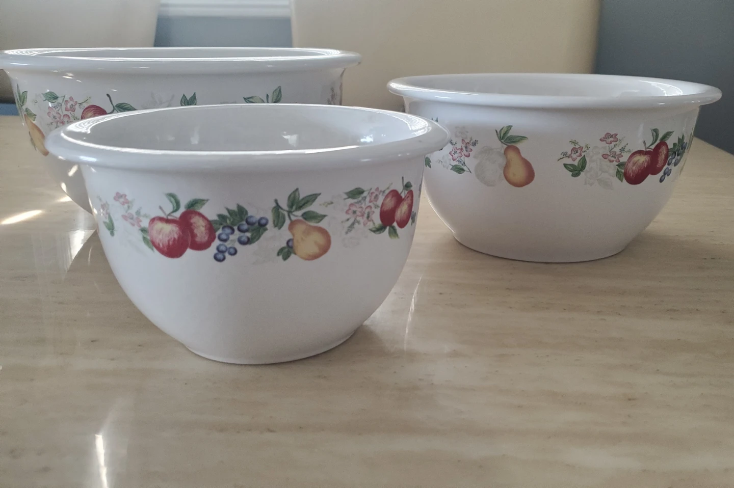 Corelle Coordinates Stoneware Mixing Bowl Set (3)