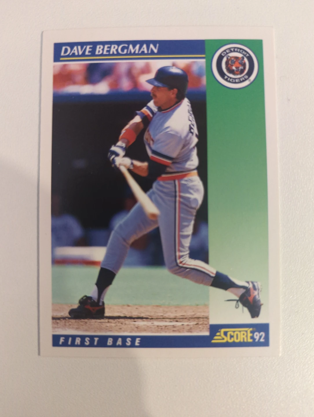 ⚽ 1992 Score Baseball Card - Dave Bergman