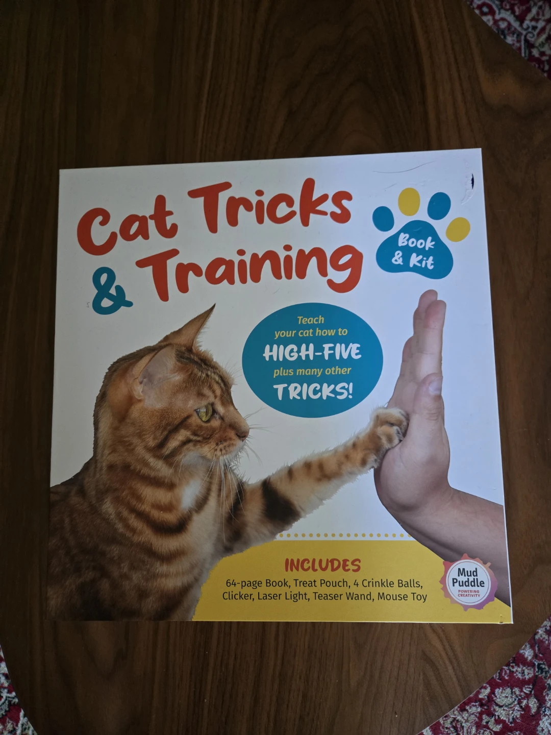 Cat Tricks & Training Book and Kit