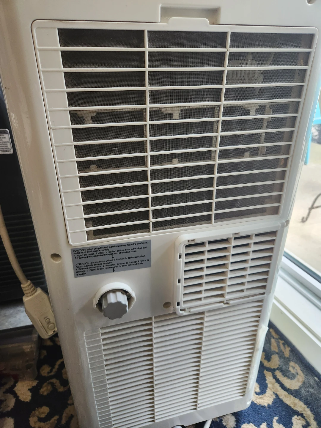MIDEA 3 IN 1 (8000) BTU AC, DEHUMIDIFIER,  FAN  NEW HOSE - photo 2