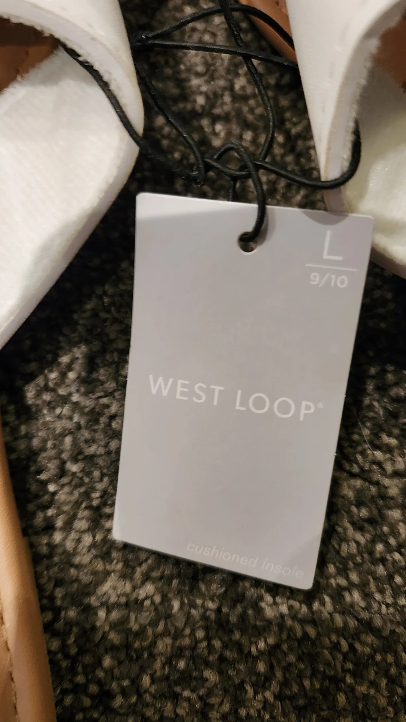 West Loop Women's White Flat Sandals - photo 2