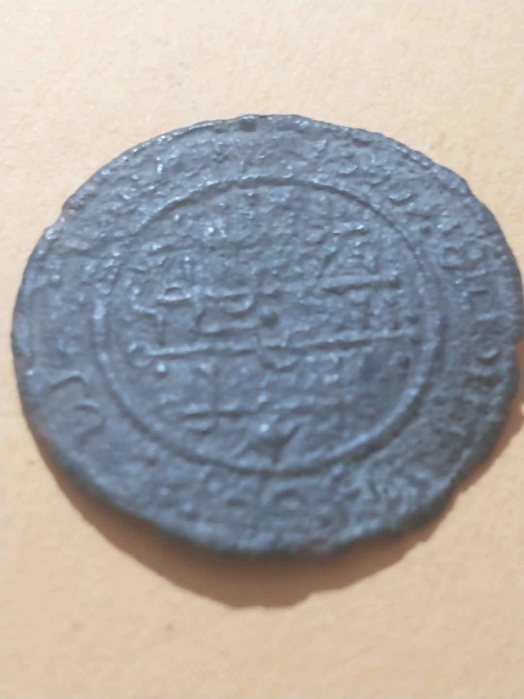 Unique 1172-1196 Hungary Bela III bronze medieval coin - photo 2