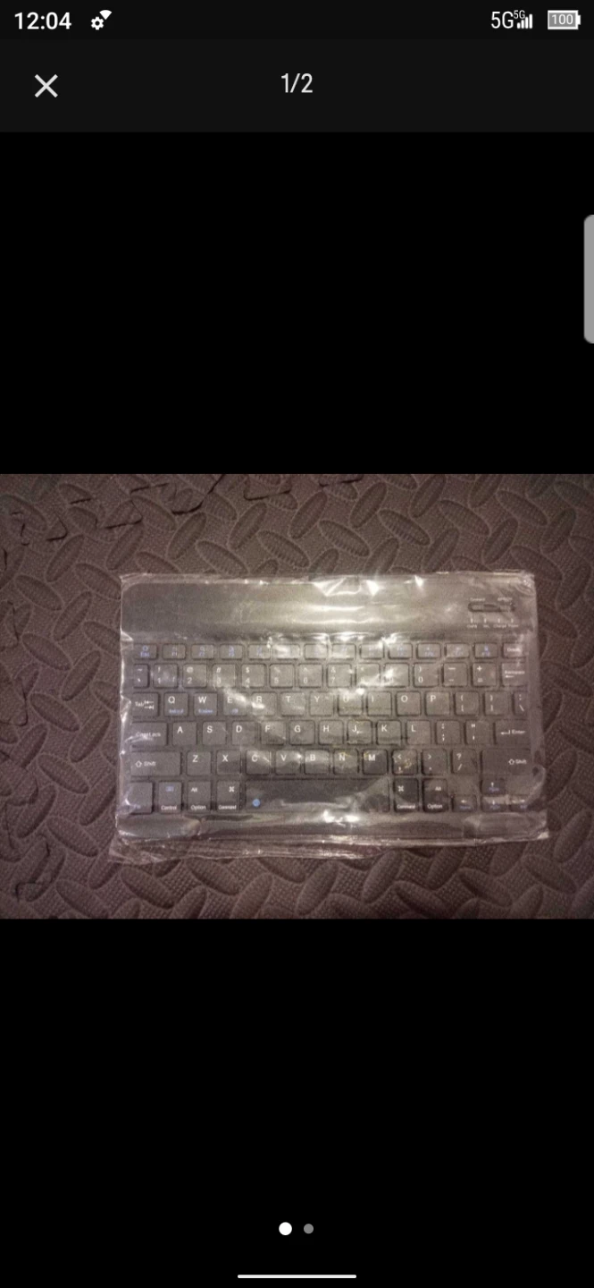 Black Wireless Keyboard