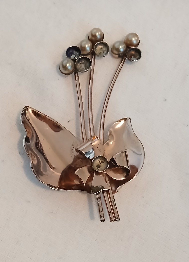 Vintage Floral Brooch - photo 3