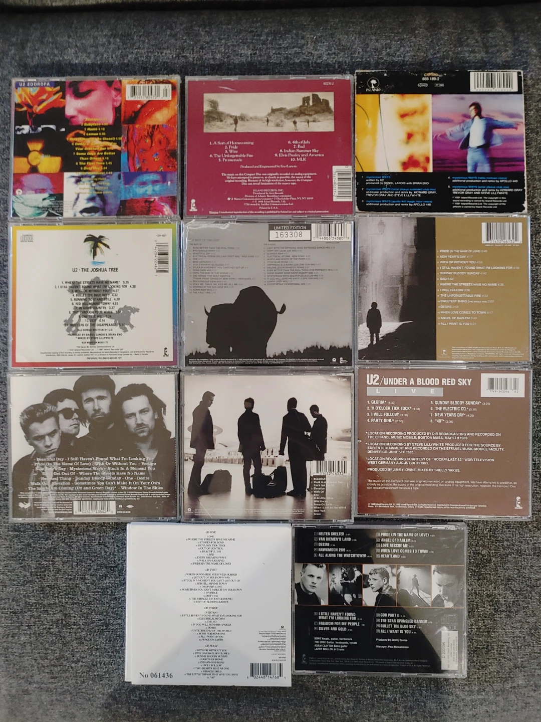15 U2 CDs - all for $20 - photo 2