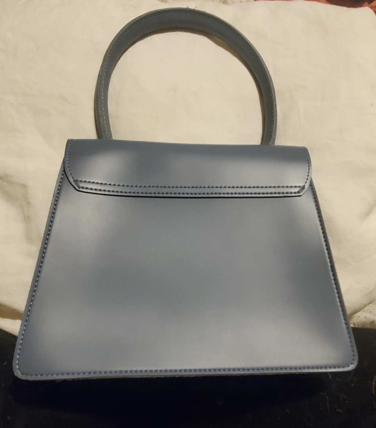 Grey Top-Handle Handbag - photo 3