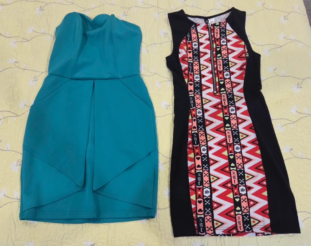 Two women's dresses