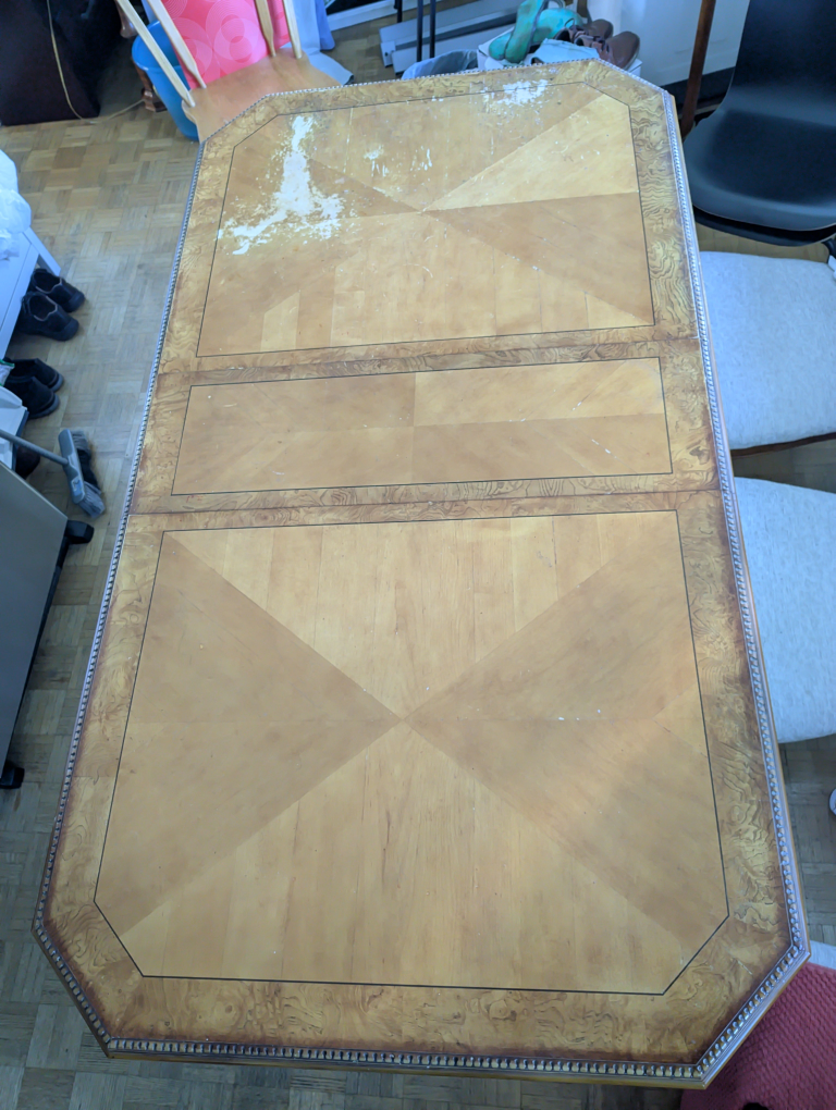 Wooden Dining Table and Chairs Set