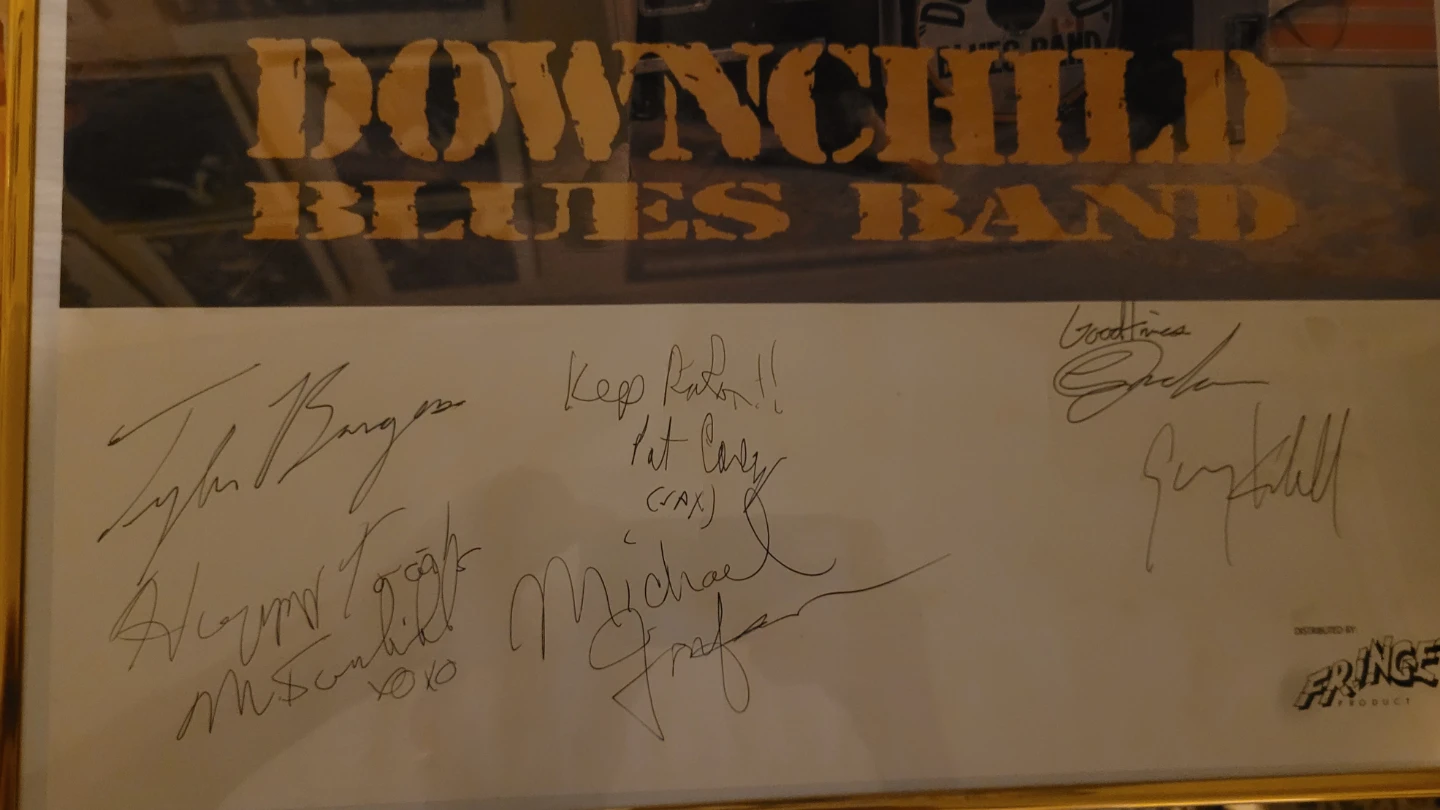 Downchild Blues Band Signed Poster - photo 2