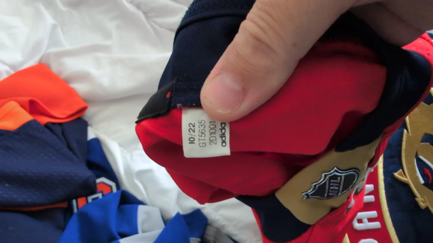 Florida Panthers Home Adidas Primegreen size 56 - photo 5