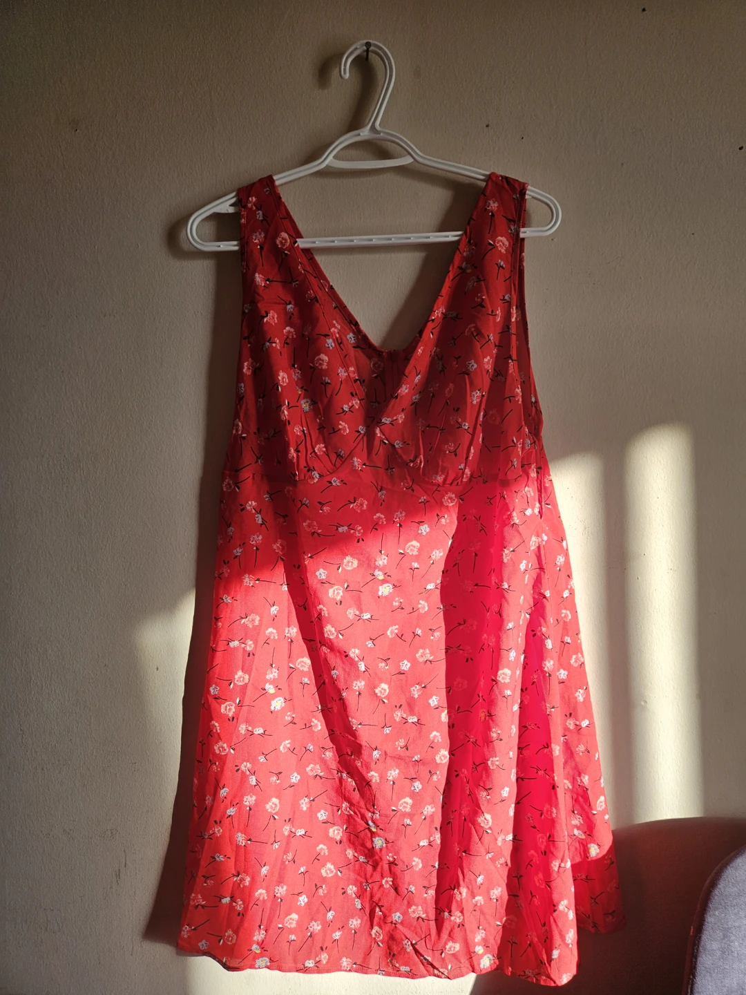 Red Floral Dress - photo 3