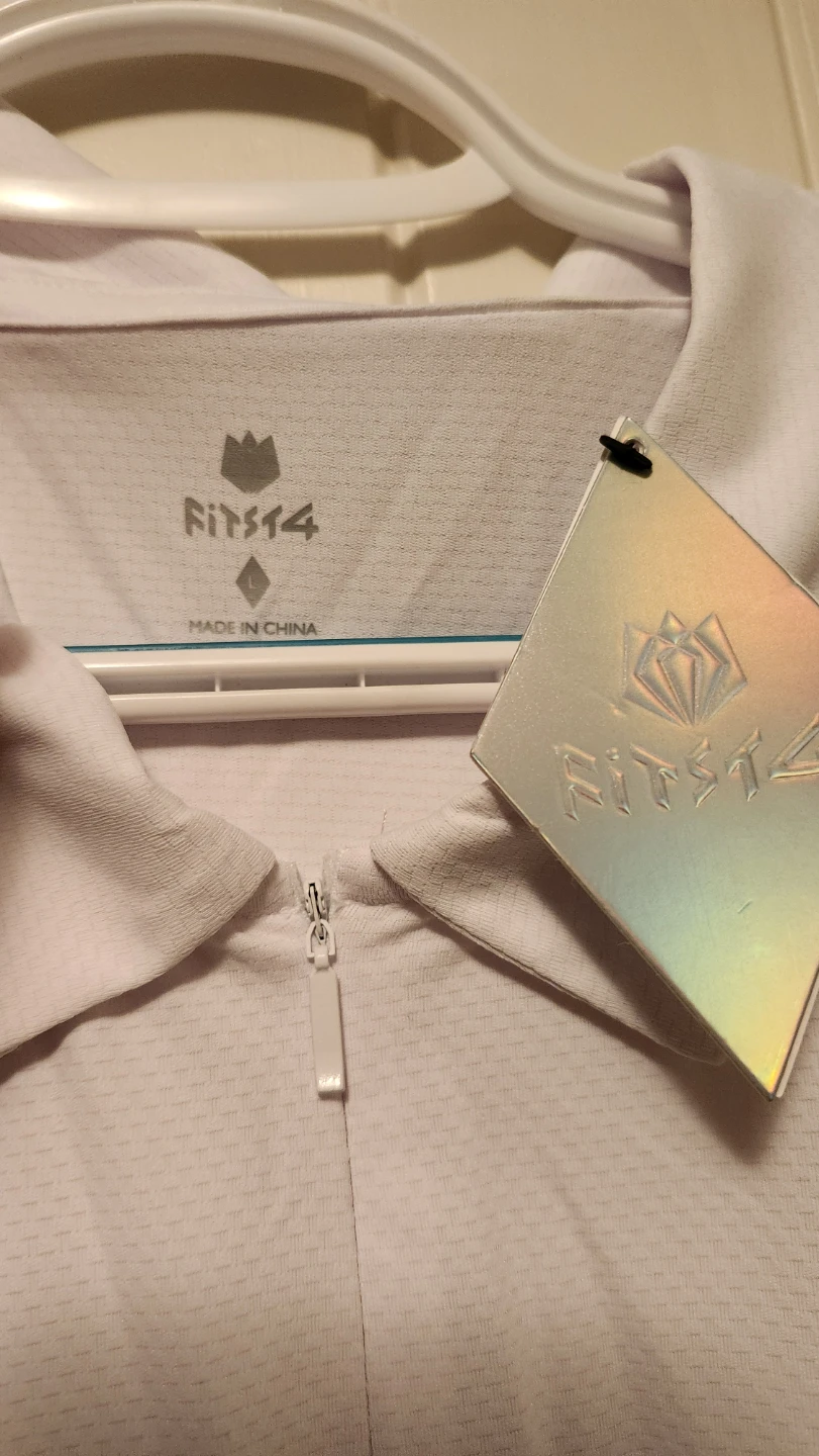 FitsT4 Women's White Sleeveless Golf Polo UPF50+ Size L - photo 3