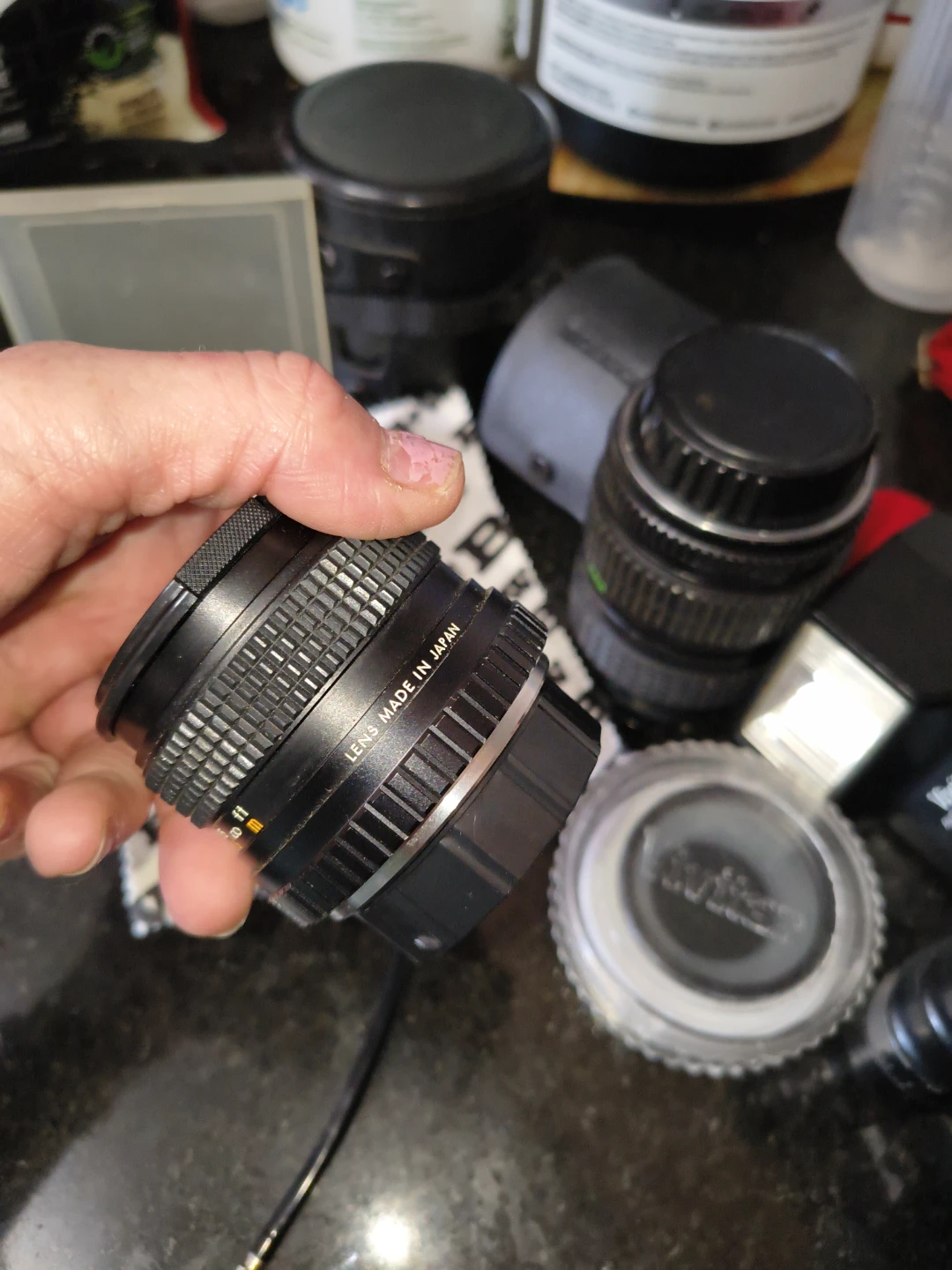 Pentax camera and accessories lot - photo 2