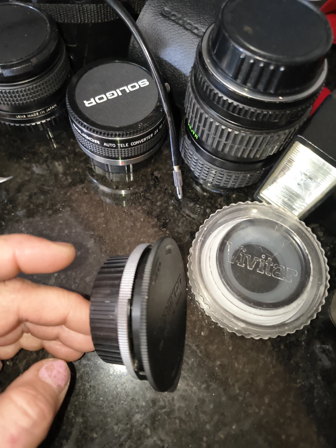 Pentax camera and accessories lot - photo 4