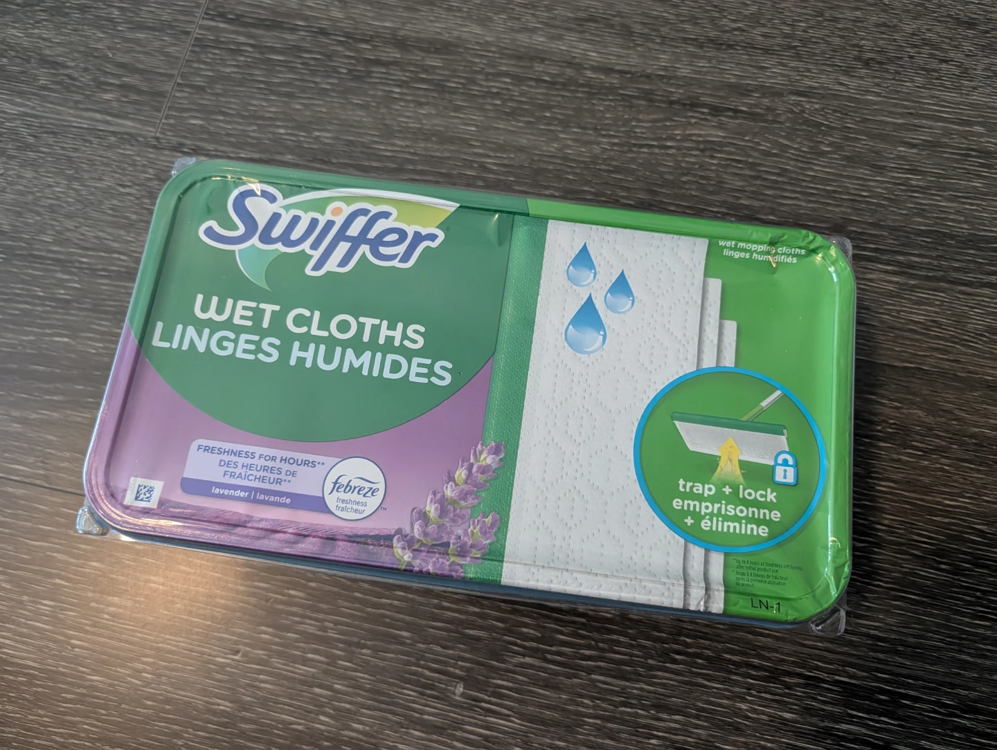 Swiffer Wet Cloths Lavender Scent