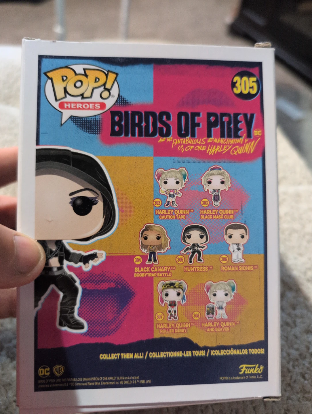 Funko Pop! Heroes Birds of Prey Huntress #305 Vinyl Figure - photo 2