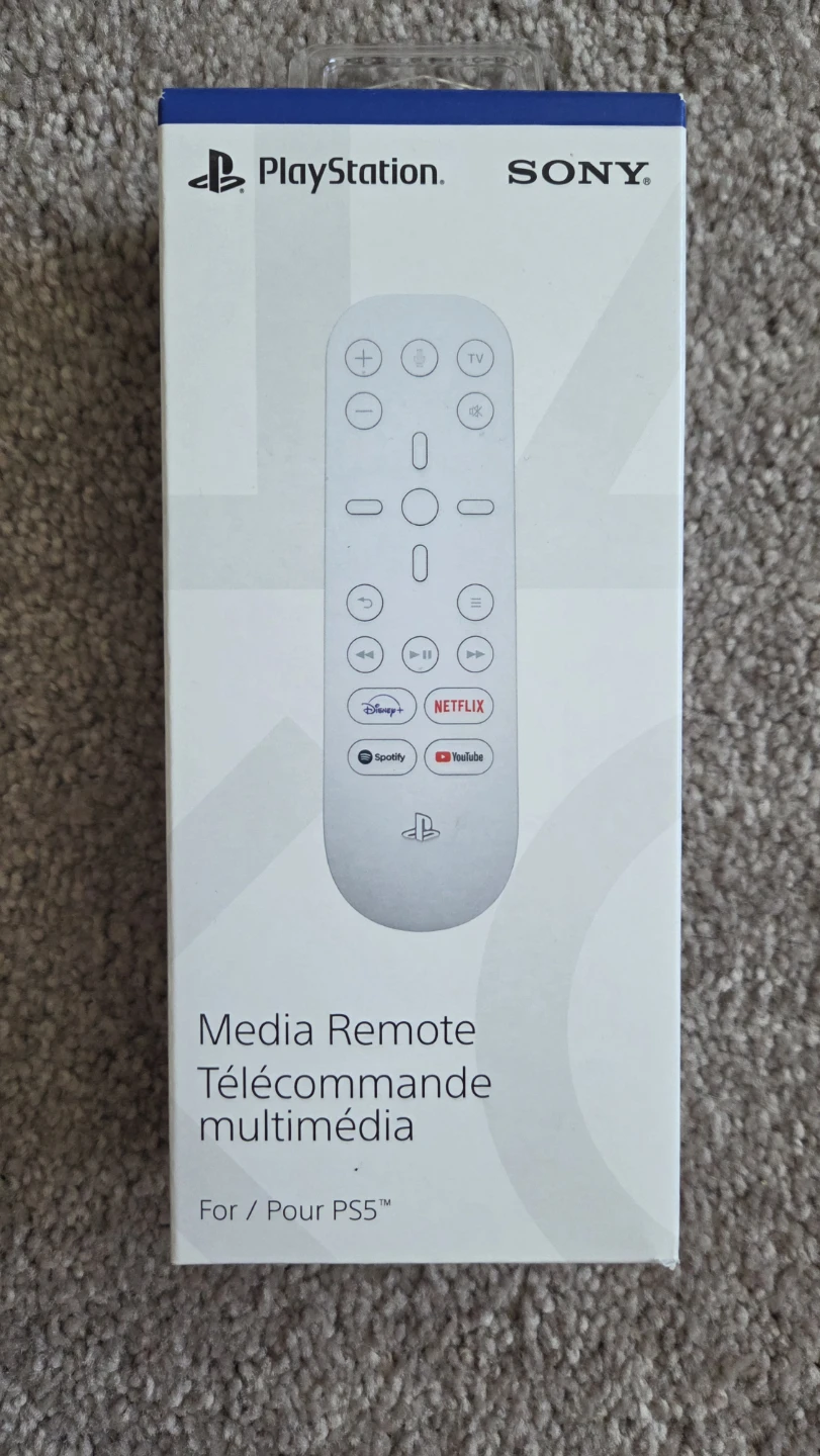 Sony PlayStation Media Remote for PS5