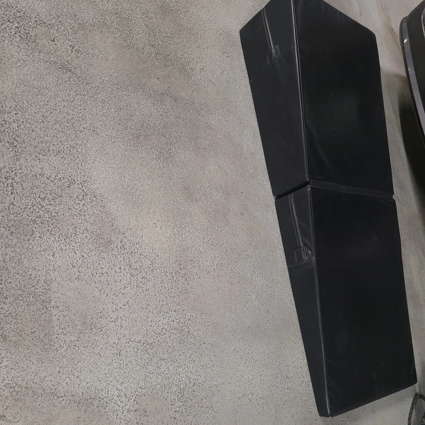 Black Folding Rolling Gym Mat - photo 2