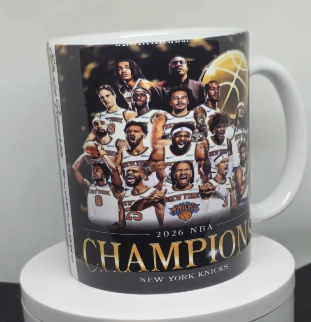 New York Knicks 2026 NBA Champions Mug & Patriotic Eagle Mug Set - photo 4