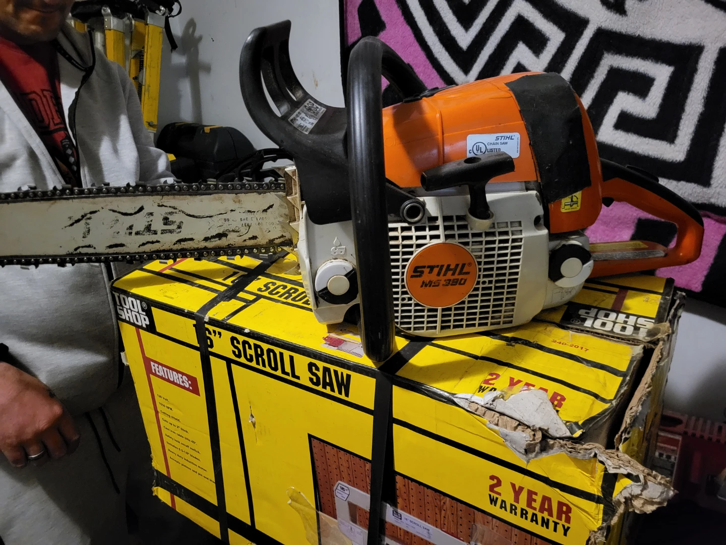 Stihl MS 390 Chainsaw