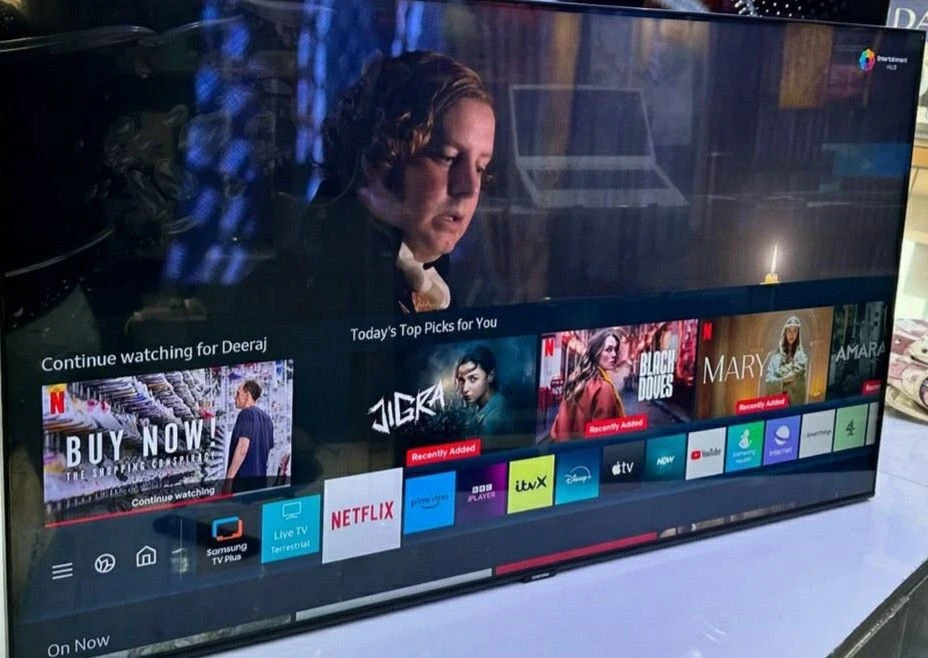 50” Samsung Q60D-2024-QLED 4K smart TV